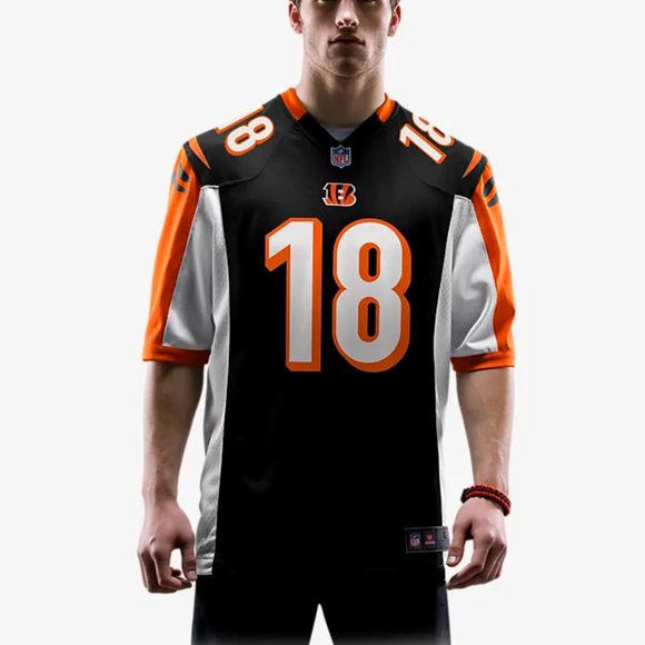 NFL Cincinnati Bengals Football Jersey Green